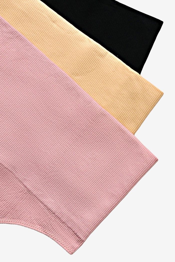 Трусики женские корректирующие, высокие стринги ОCCA, набор из 3 трусиков - L-XL 026-lxl фото