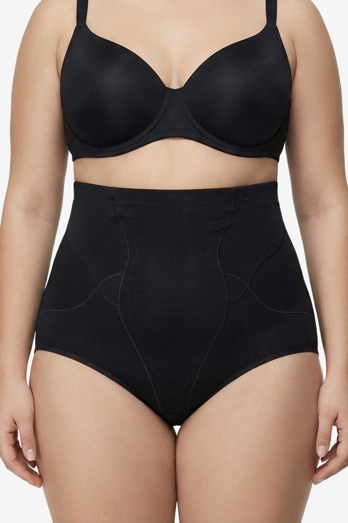 Жіночі утягуючі трусики з високою талією 60730-black-2xl фото